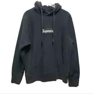 Supreme Black Box Logo Hoodie Size XL Hooded  Sweatshirt 100% Cotton